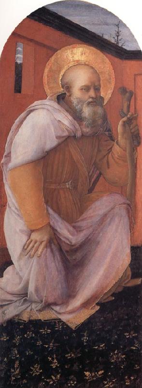 Fra Filippo Lippi St Amhony Abbot oil painting picture